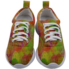 Easter Egg Colorful Texture Kids Athletic Shoes