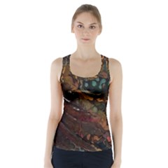 Abstract Art Racer Back Sports Top
