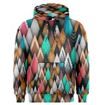 Abstract Triangle Tree Men s Core Hoodie