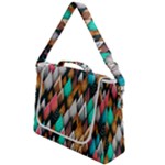 Abstract Triangle Tree Box Up Messenger Bag
