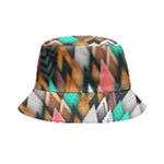 Abstract Triangle Tree Bucket Hat