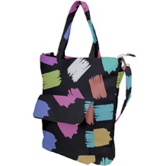 Many Colors Pattern Seamless Shoulder Tote Bag by Dutashop