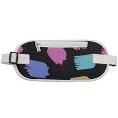 Many Colors Pattern Seamless Rounded Waist Pouch