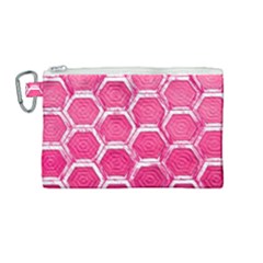 Hexagon Windows Canvas Cosmetic Bag (medium) by essentialimage365