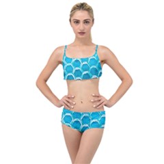 Hexagon Windows Layered Top Bikini Set by essentialimage365