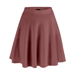 Brandy Brown High Waist Skirt