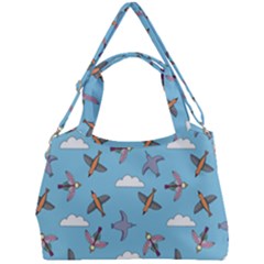 Birds In The Sky Double Compartment Shoulder Bag by SychEva