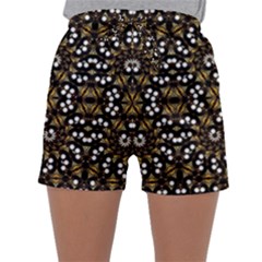 Modern Geometric Ornate Pattern Sleepwear Shorts by dflcprintsclothing