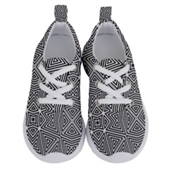 Pattern Formes Geometriques Running Shoes by kcreatif