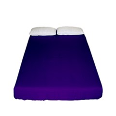 Color Indigo Fitted Sheet (full/ Double Size) by Kultjers