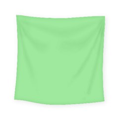 Color Light Green Square Tapestry (small) by Kultjers