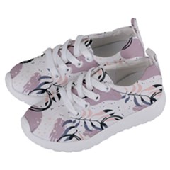 Tropical Floral Pattern Kids  Lightweight Sports Shoes by designsbymallika