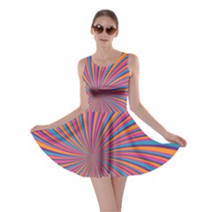 Psychedelic Groovy Pattern 2 Skater Dress by designsbymallika