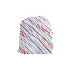 Beautiful Stripes Drawstring Pouch (medium) by designsbymallika
