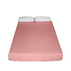 Color Melon Fitted Sheet (full/ Double Size) by Kultjers