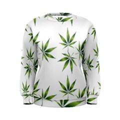 Cannabis Curative Cut Out Drug Women s Sweatshirt by Dutashop