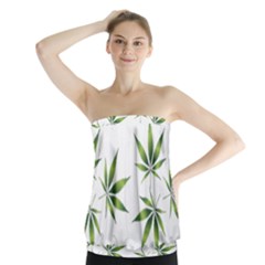 Cannabis Curative Cut Out Drug Strapless Top