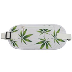 Cannabis Curative Cut Out Drug Rounded Waist Pouch by Dutashop