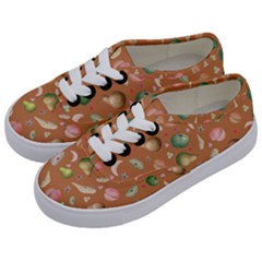 Watercolor Fruit Kids  Classic Low Top Sneakers by SychEva