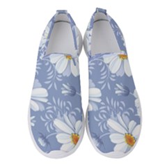 Chamomile Flowers Women s Slip On Sneakers by goljakoff