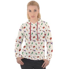 Vegetables Athletes Women s Overhead Hoodie by SychEva
