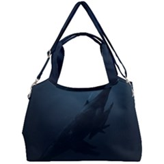 Whales Family Double Compartment Shoulder Bag by goljakoff