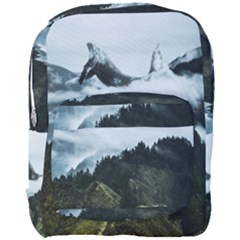 Whale Lands Full Print Backpack by goljakoff