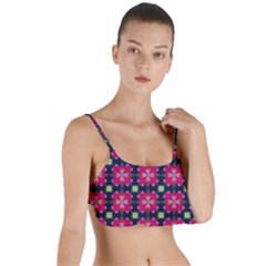 Pattern Of Hearts Layered Top Bikini Top  by SychEva