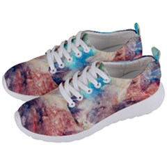 Abstract Galaxy Paint Men s Lightweight Sports Shoes by goljakoff