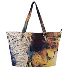 Elephant Mandala Full Print Shoulder Bag by goljakoff