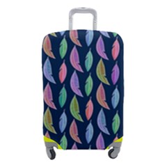 Watercolor Feathers Luggage Cover (small) by SychEva