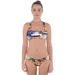 Pier Cross Back Hipster Bikini Set by goljakoff