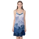 Blue ice mountain Camis Nightgown