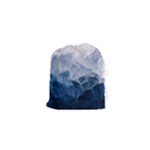 Blue ice mountain Drawstring Pouch (XS)