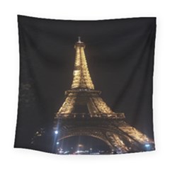 Tour Eiffel Paris Nuit Square Tapestry (large) by kcreatif