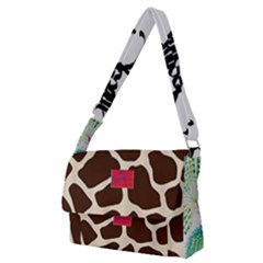 Palm Tree Full Print Messenger Bag (m) by tracikcollection