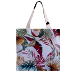 Spring/ Summer 2021 Zipper Grocery Tote Bag by tracikcollection
