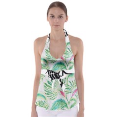  Palm Trees By Traci K Babydoll Tankini Top by tracikcollection