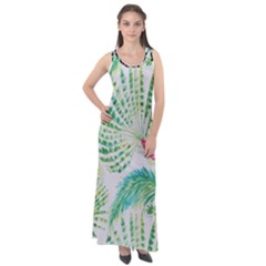 Palm Trees By Traci K Sleeveless Velour Maxi Dress by tracikcollection