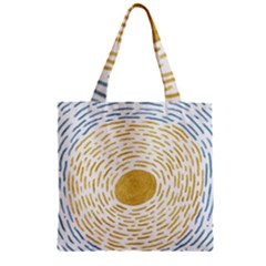 Sunshine Painting Zipper Grocery Tote Bag by goljakoff