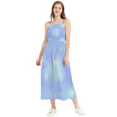 Heavenly Flowers Boho Sleeveless Summer Dress by SychEva