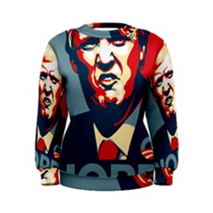 Trump2 Women s Sweatshirt by goljakoff