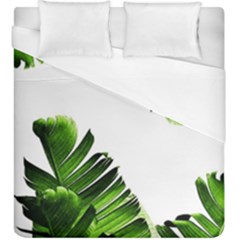 Banana Leaves Duvet Cover (king Size) by goljakoff