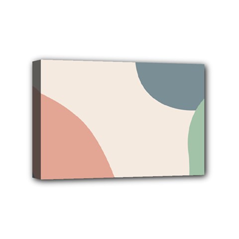Abstract Shapes  Mini Canvas 6  X 4  (stretched) by Sobalvarro