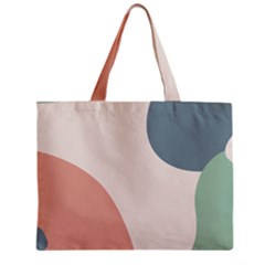 Abstract Shapes  Zipper Mini Tote Bag by Sobalvarro