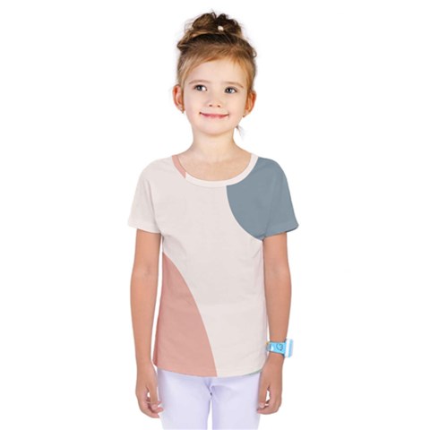 Abstract Shapes  Kids  One Piece Tee by Sobalvarro