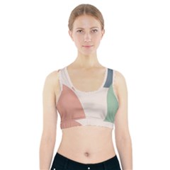 Abstract Shapes  Sports Bra With Pocket by Sobalvarro