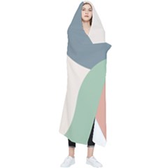 Abstract Shapes  Wearable Blanket by Sobalvarro