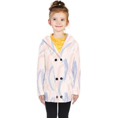 Marble Stains  Kids  Double Breasted Button Coat by Sobalvarro