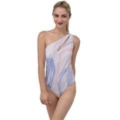 Marble Stains  To One Side Swimsuit by Sobalvarro